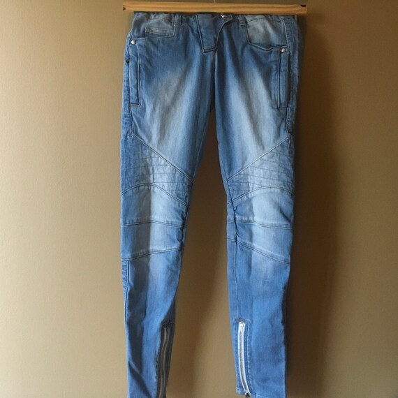 biker jeans no rips