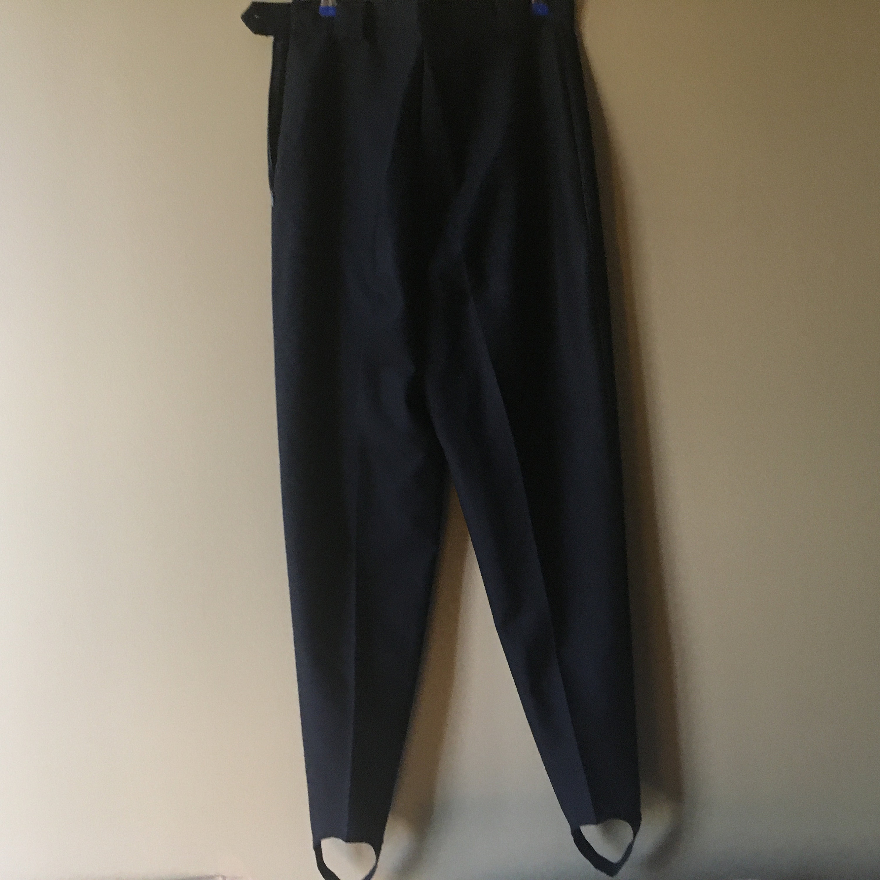 Vintage Stirrup Pants Wool Blend | Etsy