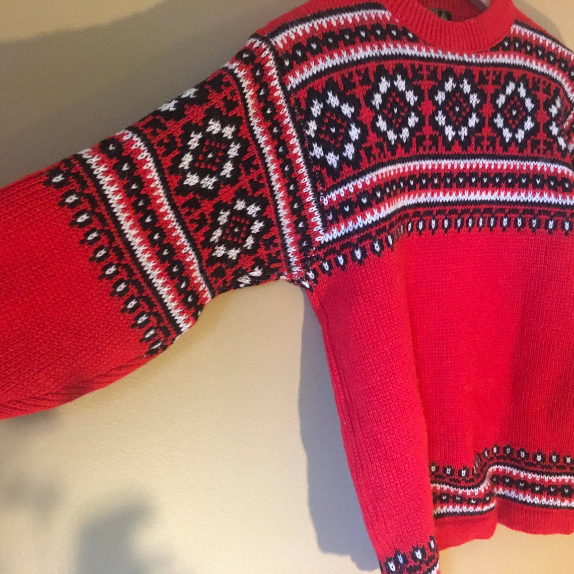 Vintage NORDSTRIKK Norwegian Wool Sweater | Etsy