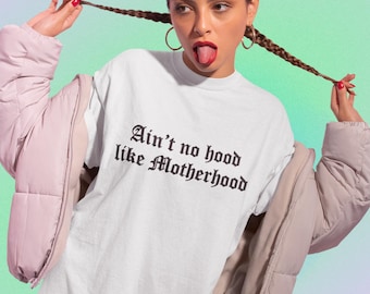 T-shirt graphique surdimensionné Motherhood | T-shirt pour maman tendance