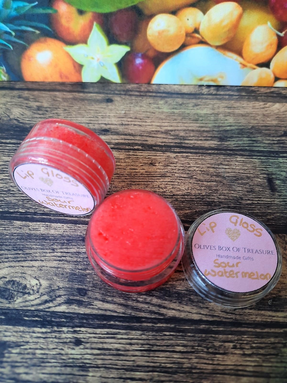 Sweet Smelling Fruity Sour Lip gloss Sweet but Sour Fun Lip Etsy