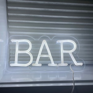 Bar LED Neon Sign, pub lights, party lights