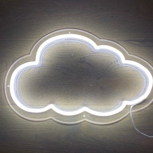 Cloud Neon Light, LED Neon Sign, Wall Decor