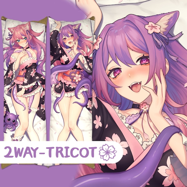 Moepi VTuber Dakimakura 2Way Tricot