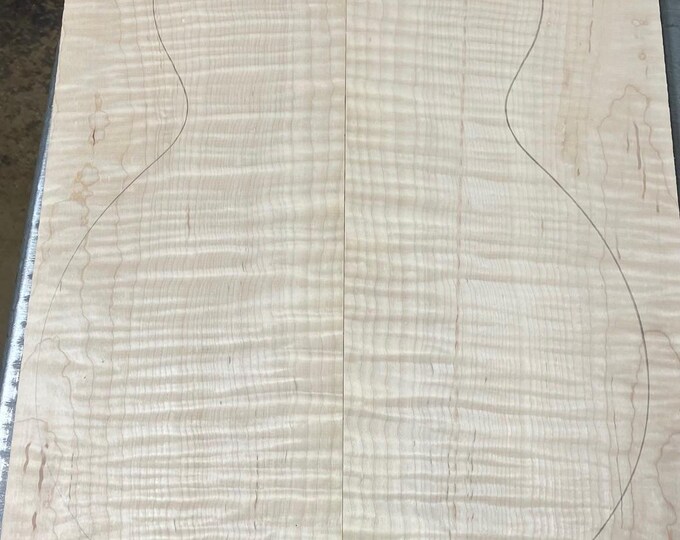 Exotic Wood Zone Birdseye Maple Guitar Neck Blank - 36" X 3" X 15/16" - Luthier Tonewood