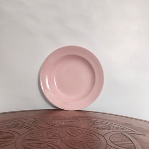 Vintage Poole Pottery Pink Soup Bowls - Mid-Century England (Set of 3)