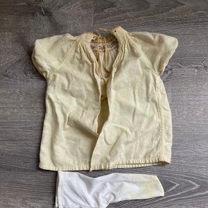 Vintage Cabbage Patch Kid Clothes: Doll Bathrobe & Tights Set