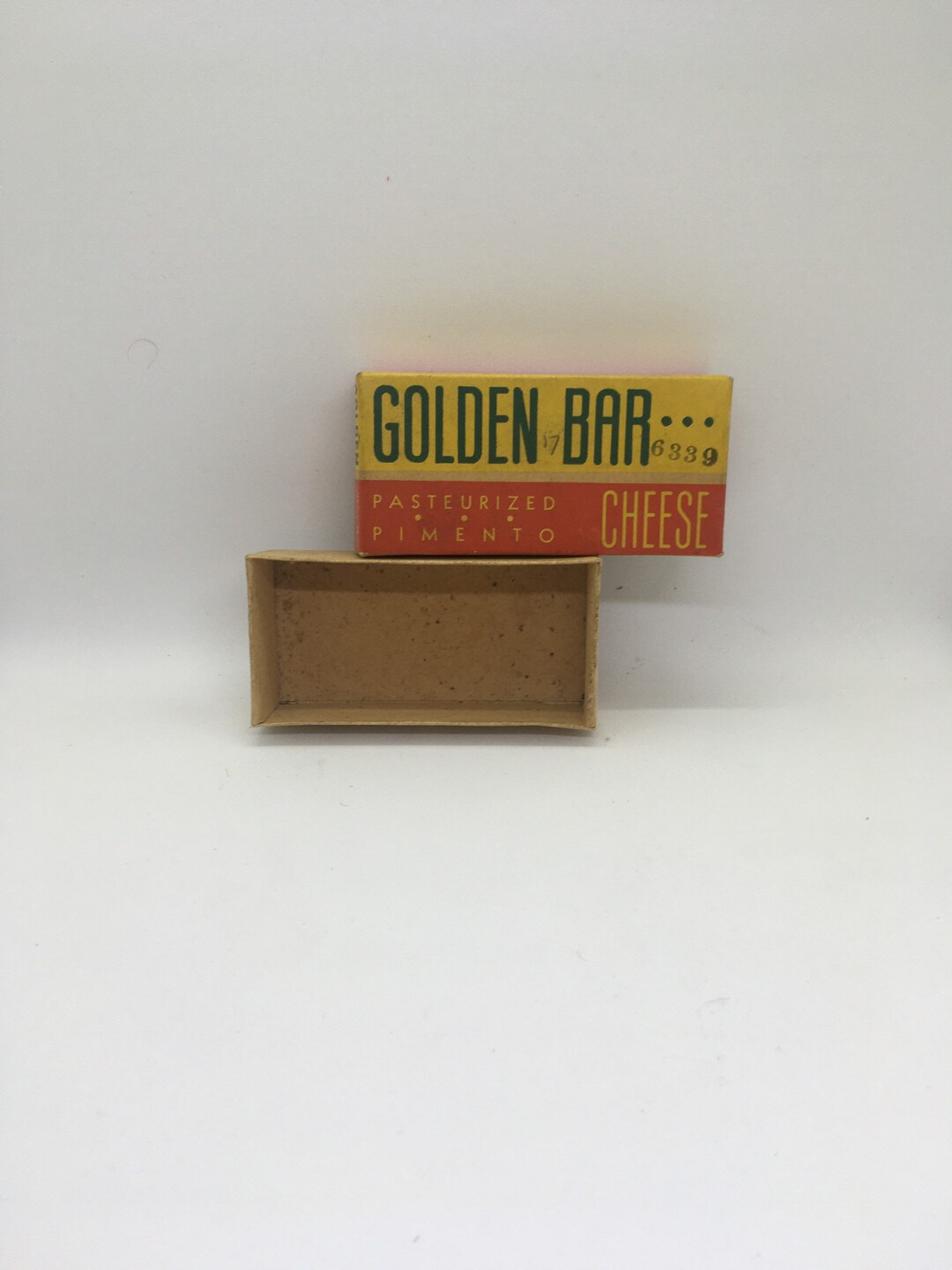 Cheese Box Vintage Cheese Box Golden Cheese Made in Canada Paper Box