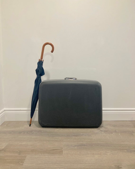 Retro Suitcase - Retro Luggage - Mid Century Lugg… - image 1