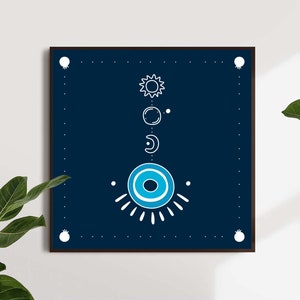 Armenian Mythology Evil Eye Poster