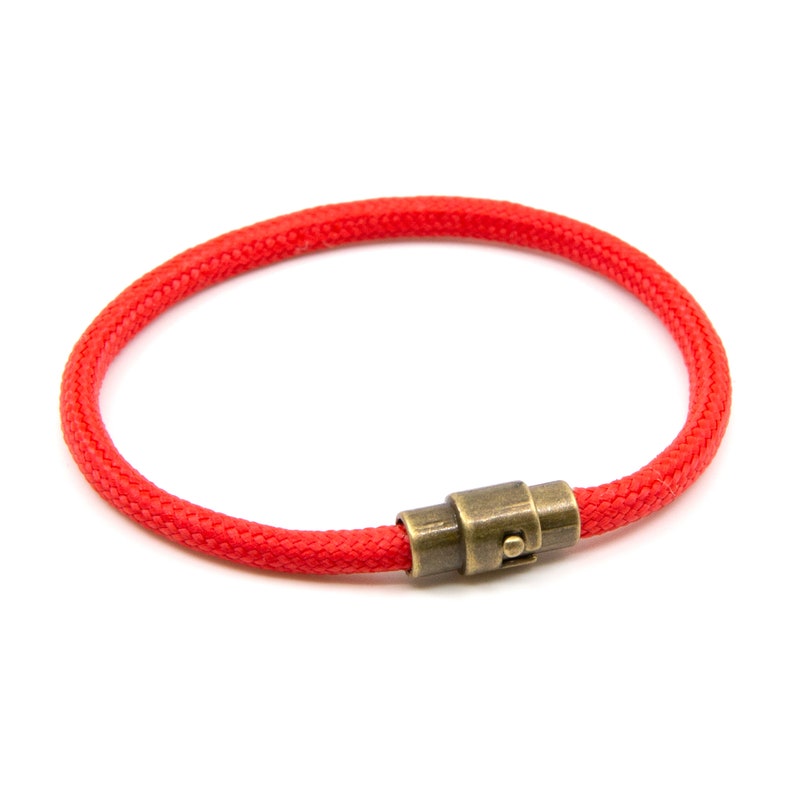 Mens Red Rope Bracelet - Etsy