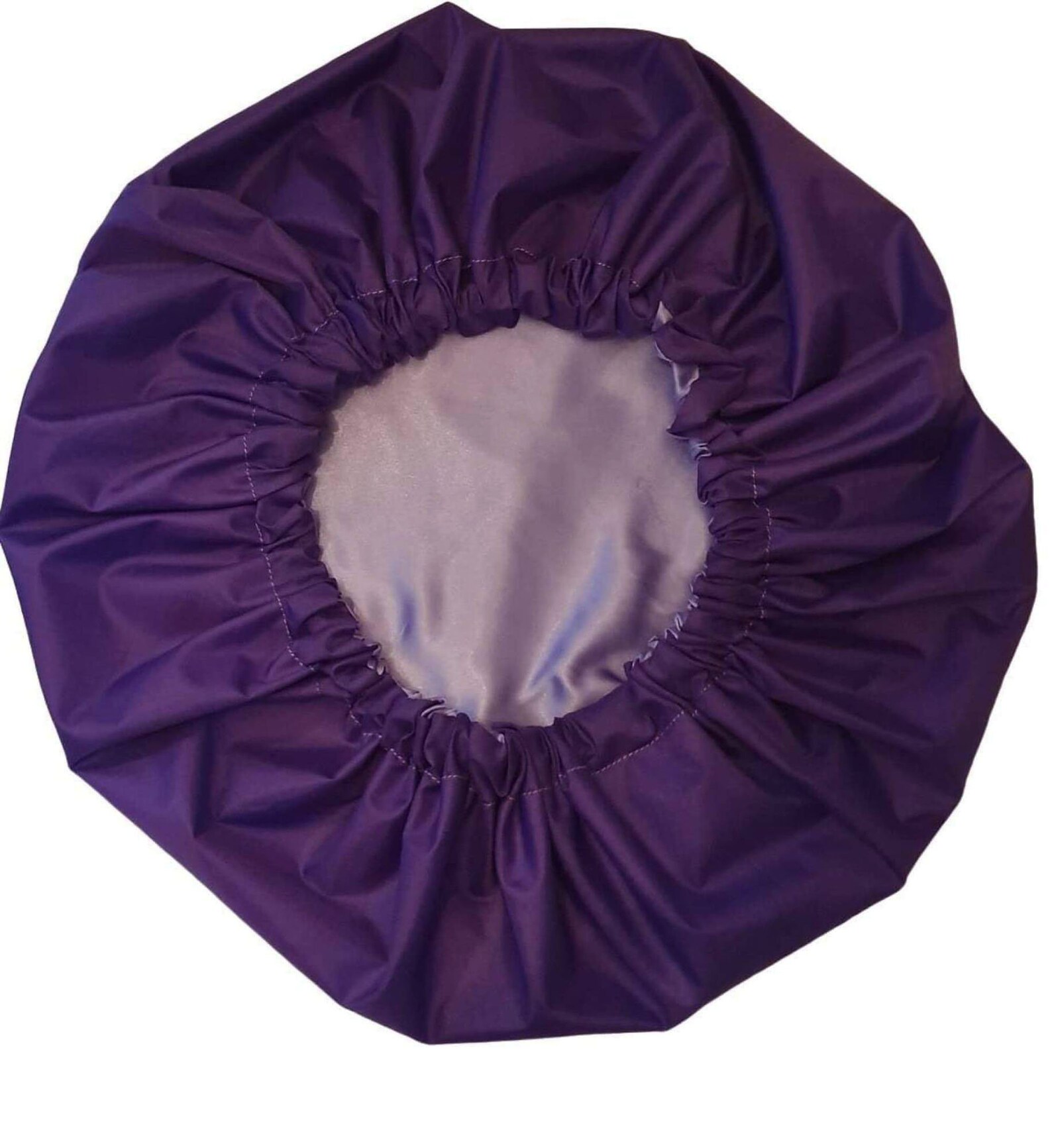 Satin Lined Shower Cap XL for Big Hair Weaved Hair or Braided Etsy UK