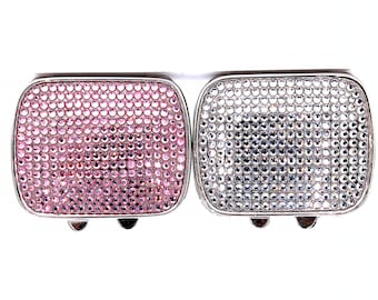 Swarovski Crystal Pill Box: Bejeweled Trinket Box, Miniature Collectible
