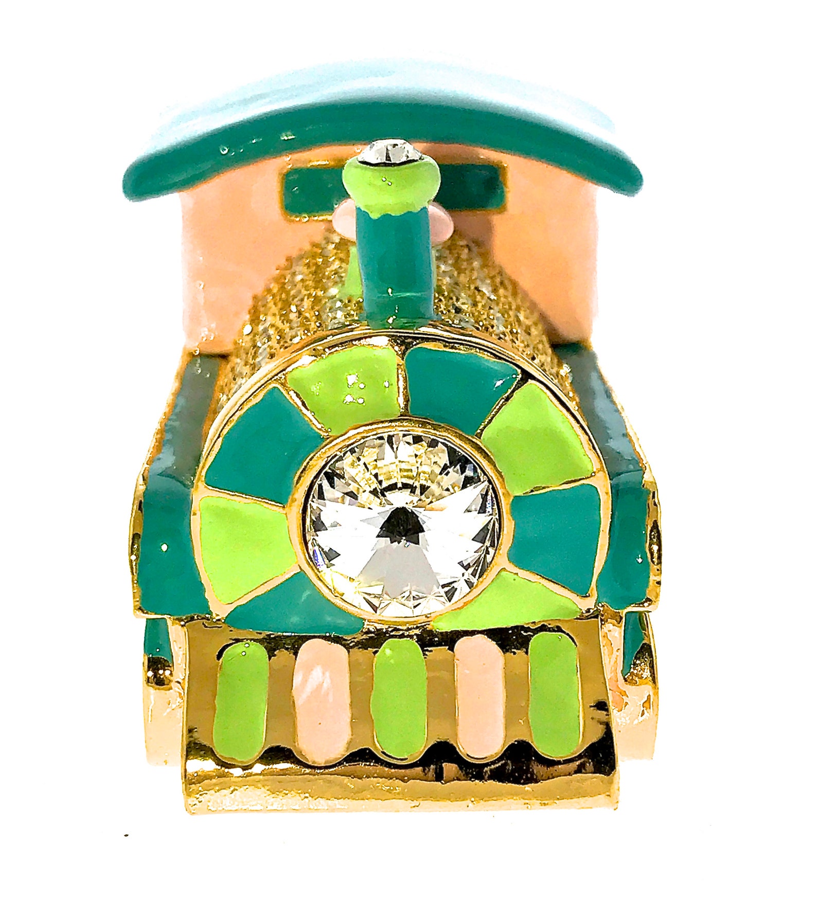 Toy Train Jewelry Trinket Box Keepsake Heirloom Treasure Box Etsy