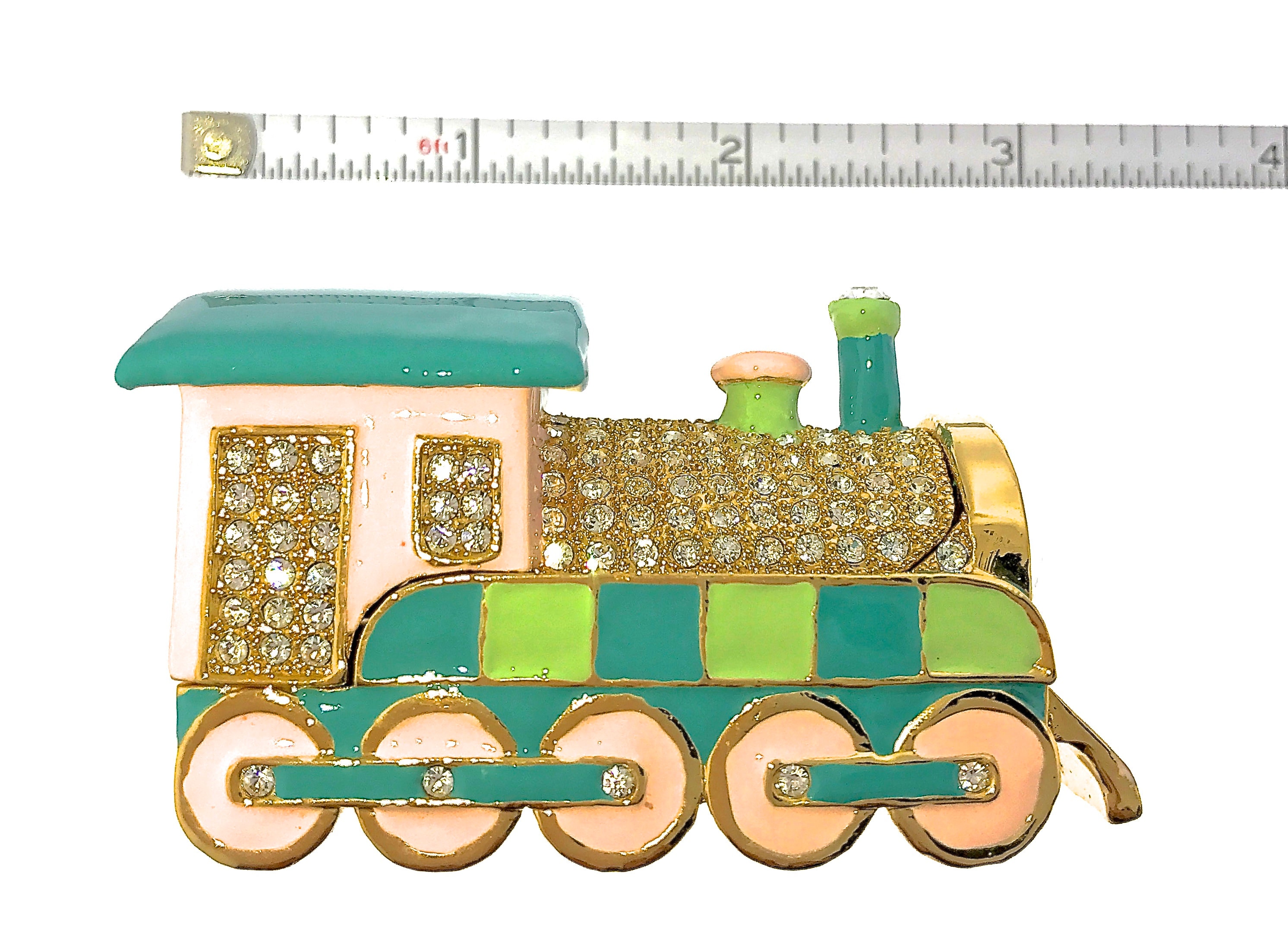 Toy Train Jewelry Trinket Box Keepsake Heirloom Treasure Box Etsy