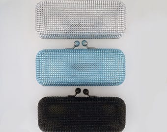 Top Austrian Crystal Evening Bag: Handmade Bridal Minaudière Clutch