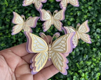Small butterfly bundles / 3D layered butterflies / butterfly decorations