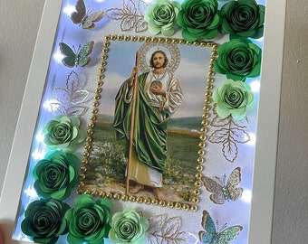 12 Communion Bautizo Recuerdos Party Favors Coin Bag KEY CHAINS SAN JUDAS 12 Communion Bautizo Recuerdos Party Favors Coin Bag KEY CHAINS SAN JUDAS