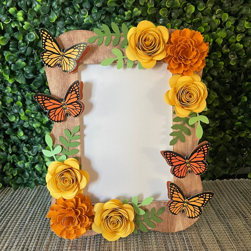 Butterfly Picture Frame - Etsy