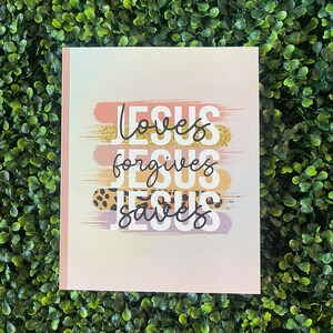 Christian Journal for Women: Bible Verses, Floral Cover
