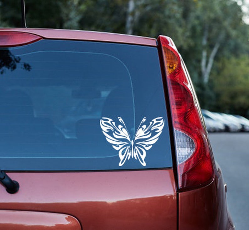 BUTTERFLY Window Decal Etsy
