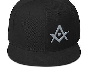 Masonic Snapback Hat, Freemason Hat