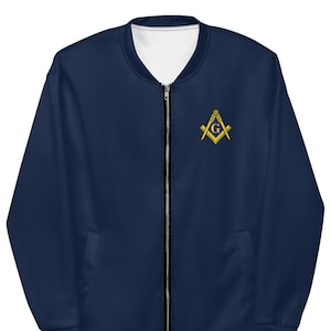 Masonic Jacket, Freemason Coat, Master Mason Jacket, Classic Square & Compass, SM-3XL