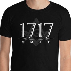 Masonic Shirt, 1717 SMIB Square & Compass, Freemason Shirt
