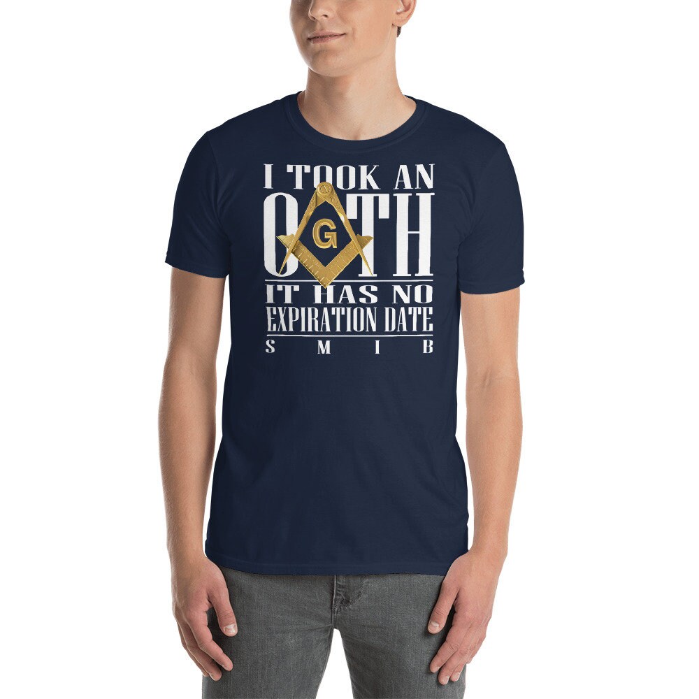 Masonic Shirt I Took an Oath SMIB Gold Square & Compass - Etsy