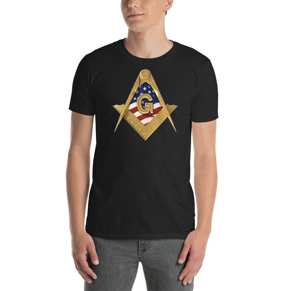 Mens Masonic American Flag Square And Compass - Freemason T-Shirt Mens Masonic American Flag Square And Compass - Freemason T-Shirt