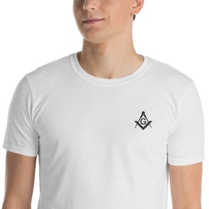 Masonic Embroidered Shirt, Freemason Shirt