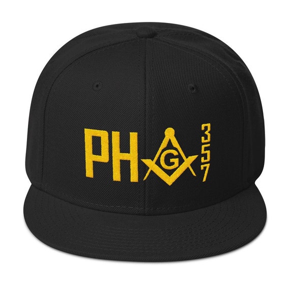 Masonic Prince Hall PHA Snapback Hat 