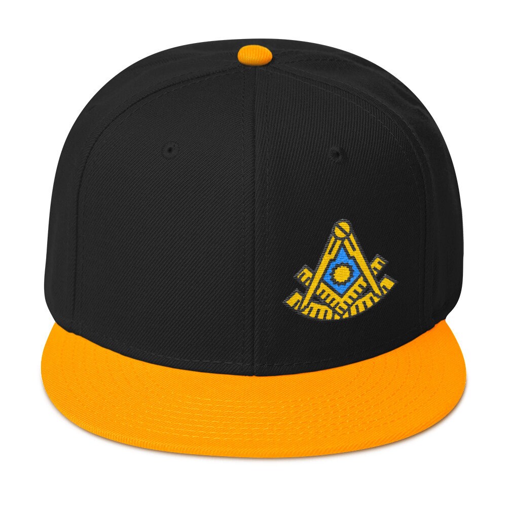 Masonic Past Master Snapback Hat 