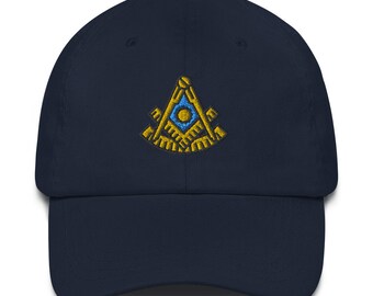 Masonic Past Master Dad Hat Freemason 