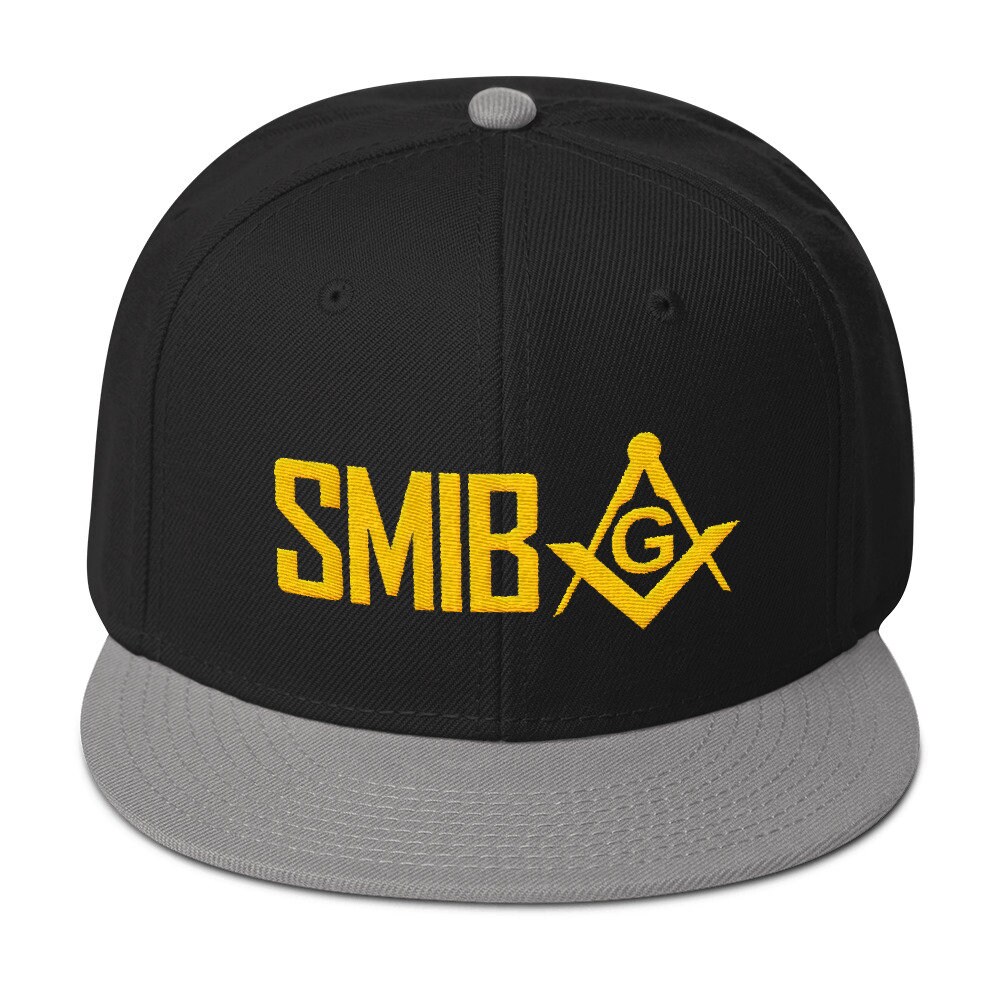 Masonic SMIB Snapback Hat Freemason Hat 