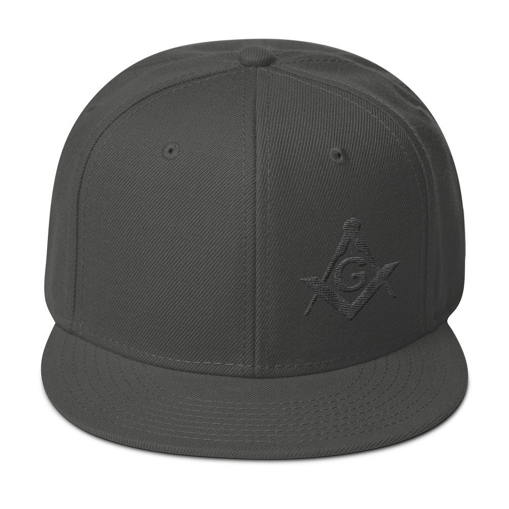Masonic Snapback Hat, Freemason Hat