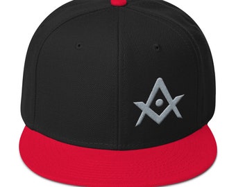 Masonic Snapback Hat Freemason Hat 