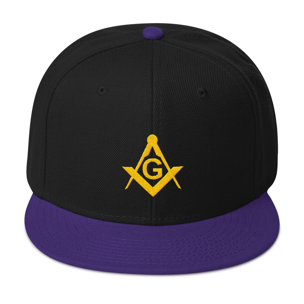 Masonic Snapback Hat Freemason Hat | Etsy