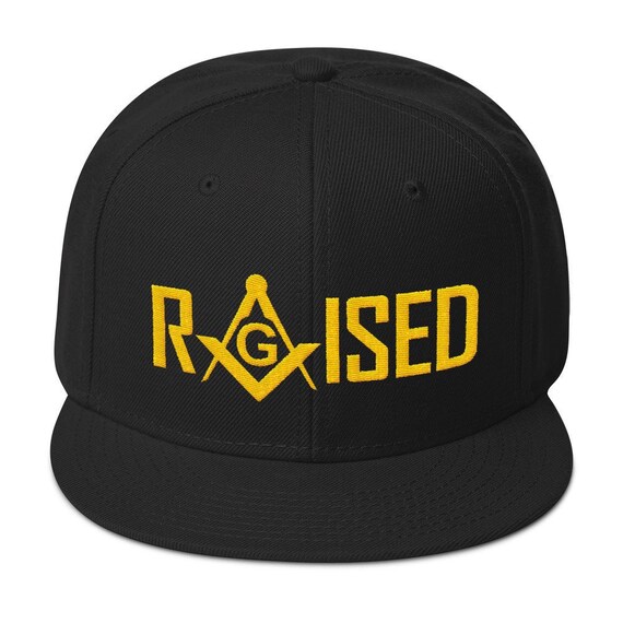 Masonic Snapback Hat, Freemason Hat