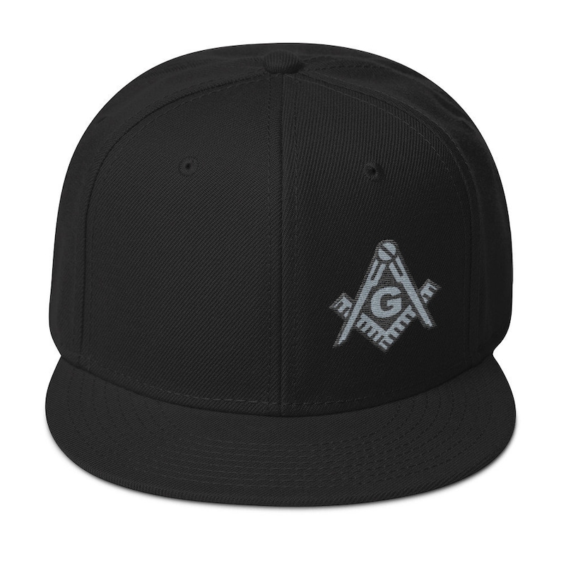 Masonic Snapback Hat Freemason Hat