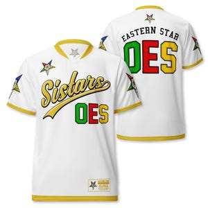 OES Sistars イースタンスタージャージ、イースタンスター勲章スポーツアパレル、2XS-6XL