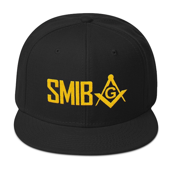 Masonic SMIB Snapback Hat Freemason Hat 