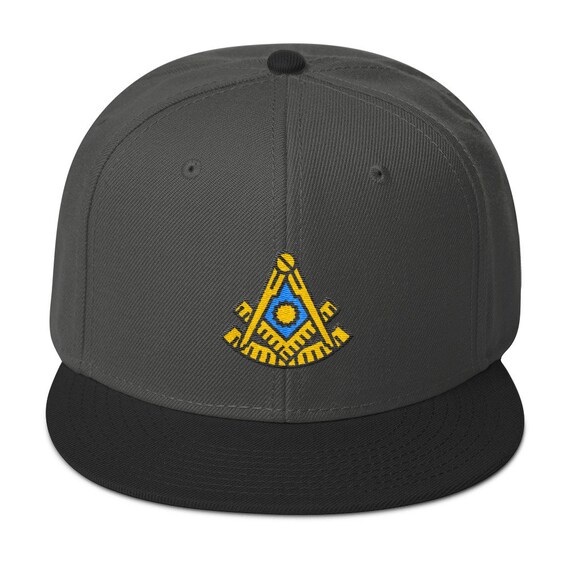 Masonic Past Master Snapback Hat 