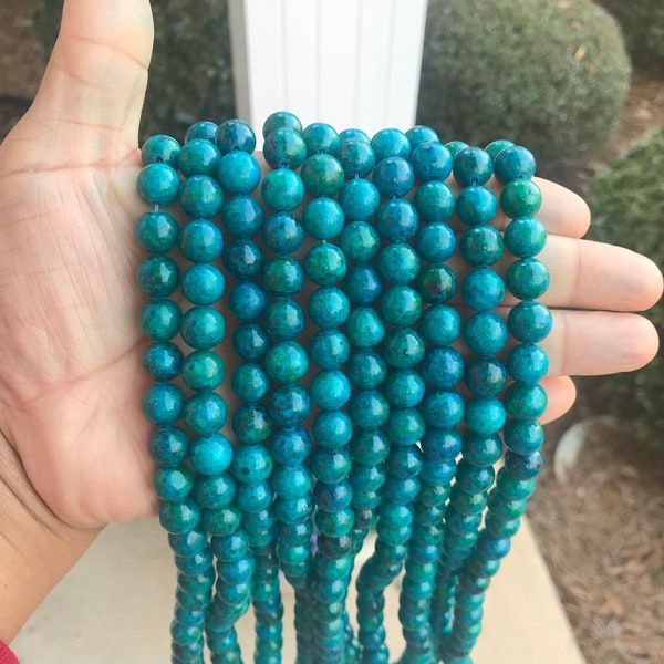 10mm Turquoise Jade