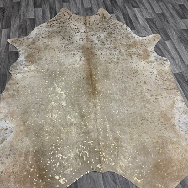 Acid Wash Cowhide Rug Etsy