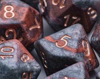 Rust and Ruin Dice Set (Made to Order)