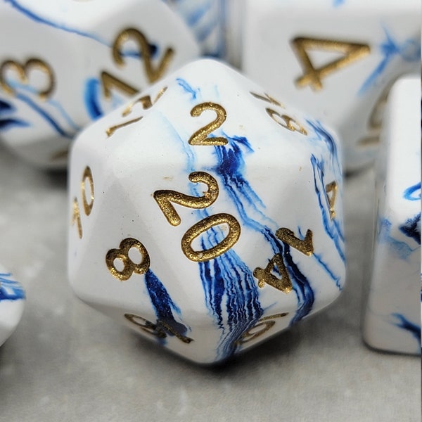 Porcelain Dice Set (Made to Order)