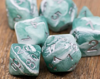 Seastone Dice Set (Made to Order)