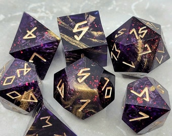 Valdis Dice Set (Sharp Edged) Made to Order