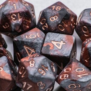 Rust and Ruin Dice Set (made to Order) - Etsy